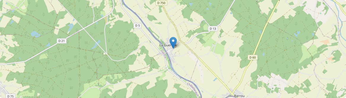 Guerche - Carte