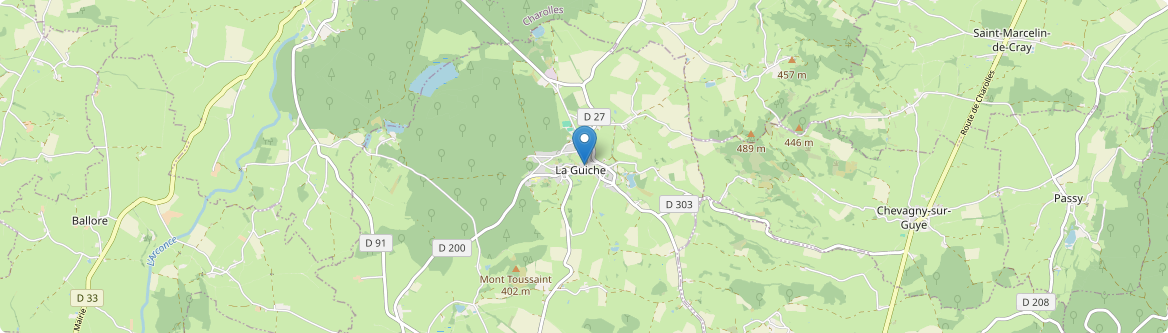 Guiche - Carte