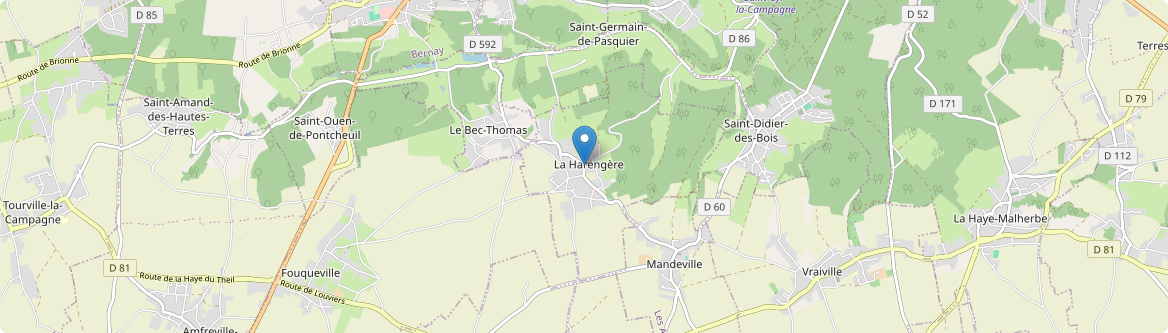 Harengère - Carte