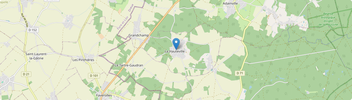 Hauteville - Carte
