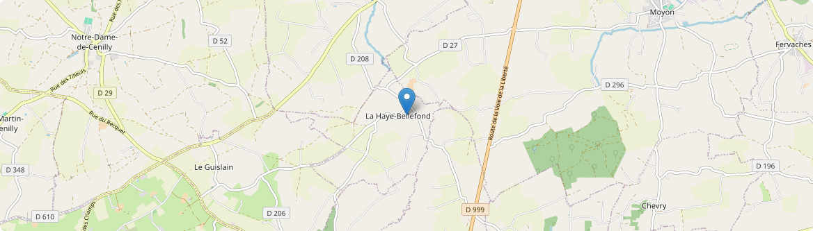 Haye-Bellefond - Carte