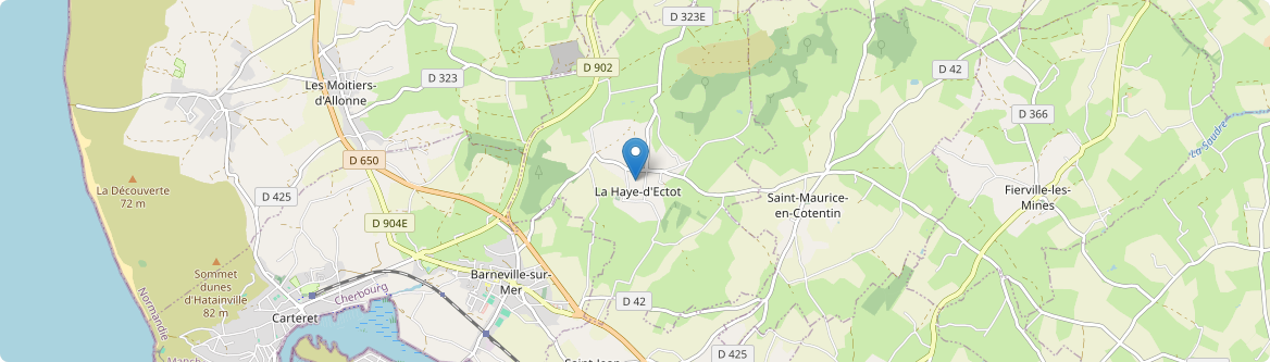 Haye-d'Ectot - Carte