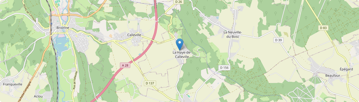 Haye-de-Calleville - Carte