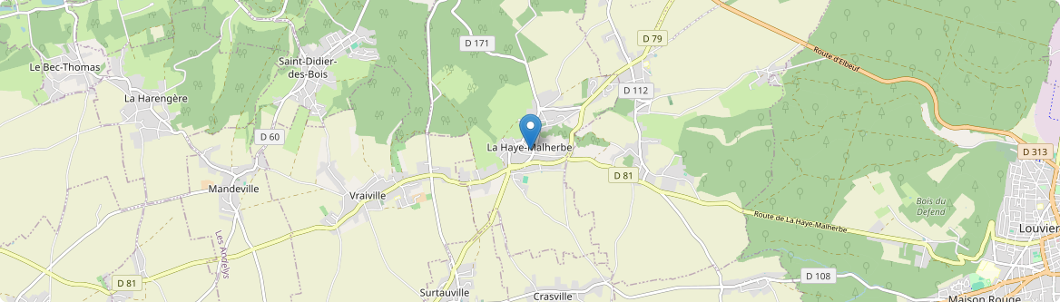 Haye-Malherbe - Carte