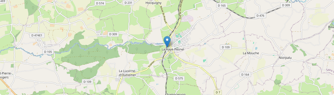 Haye-Pesnel - Carte