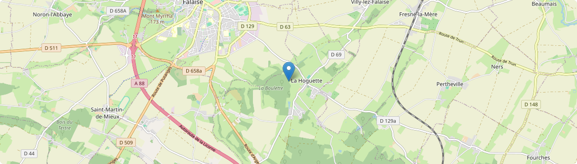 Hoguette - Carte