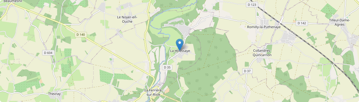 Houssaye - Carte