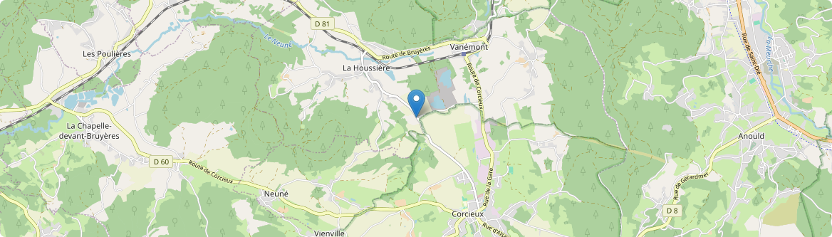 Houssière - Carte