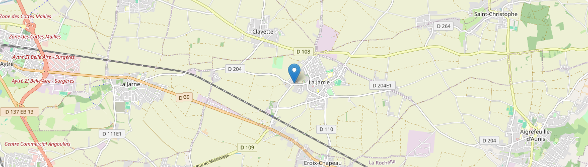 Jarrie - Carte