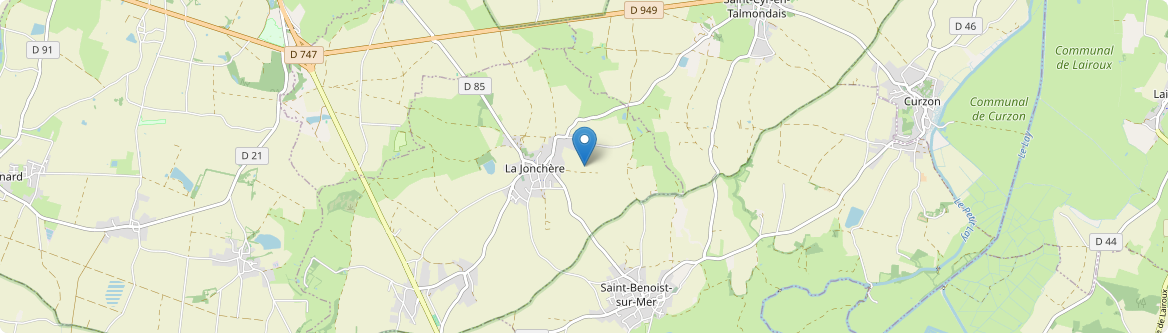 Jonchère - Carte