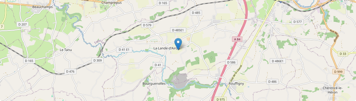 Lande-d'Airou - Carte