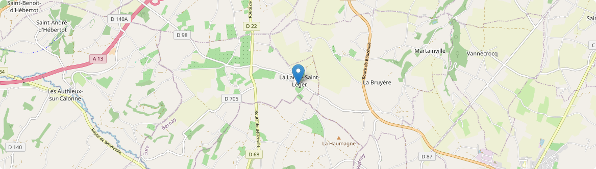 Lande-Saint-Léger - Carte