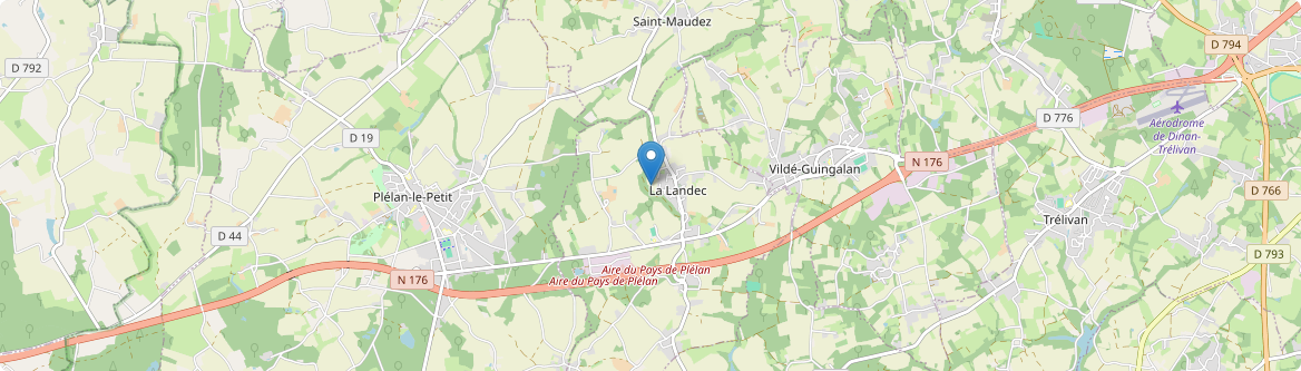 Landec - Carte