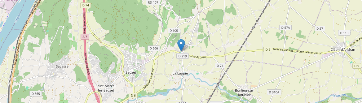 Laupie - Carte