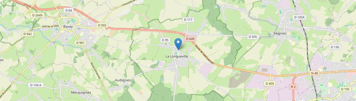 Longueville - Carte