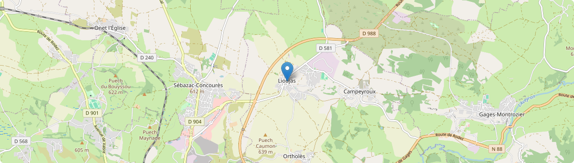 Loubière - Carte