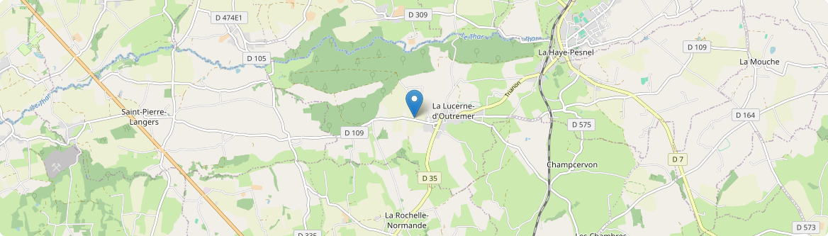 Lucerne-d'Outremer - Carte