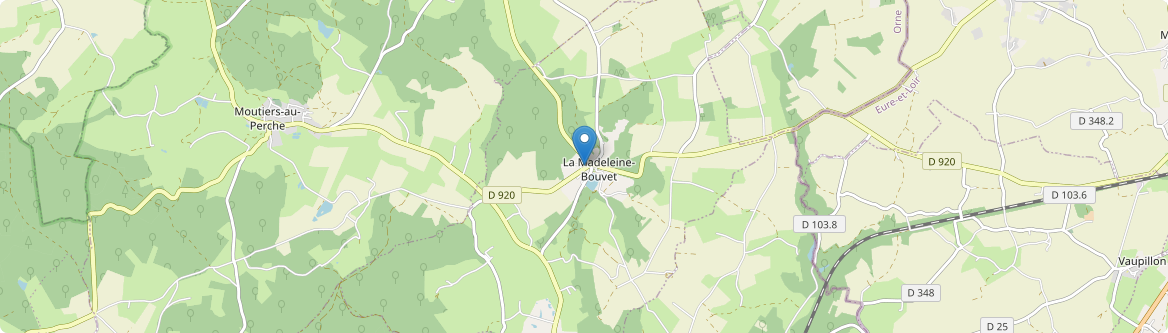 Madeleine-Bouvet - Carte