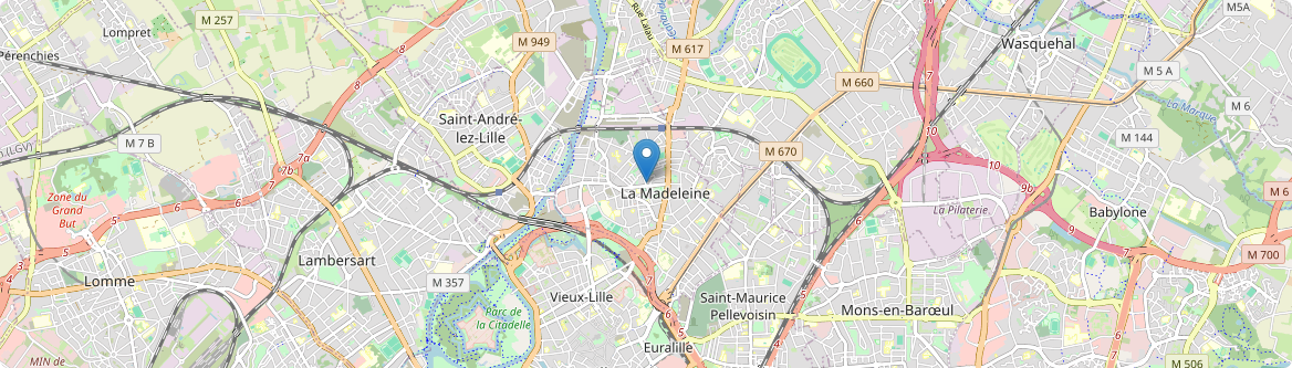 Madeleine - Carte