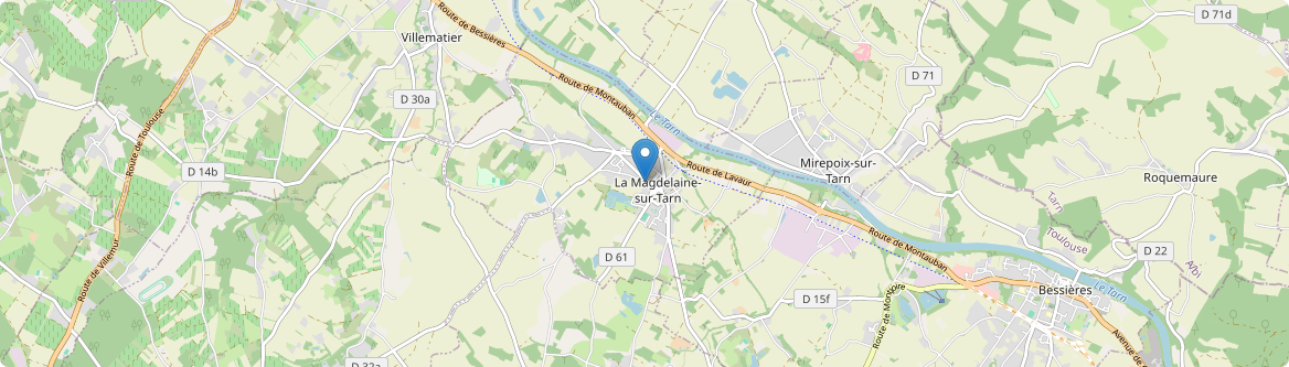Magdelaine-sur-Tarn - Carte