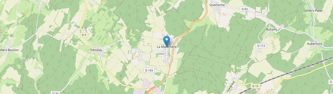 Malachère - Carte