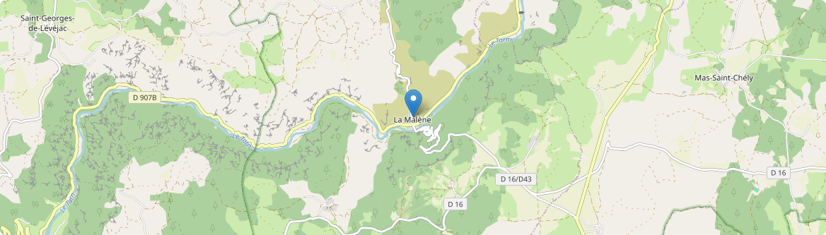 Malène - Carte