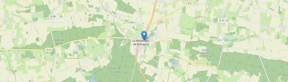 Meilleraye-de-Bretagne - Carte