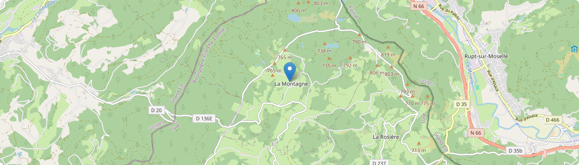 Montagne - Carte