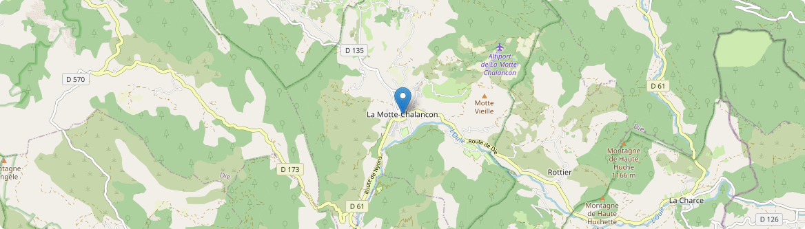 Motte-Chalancon - Carte