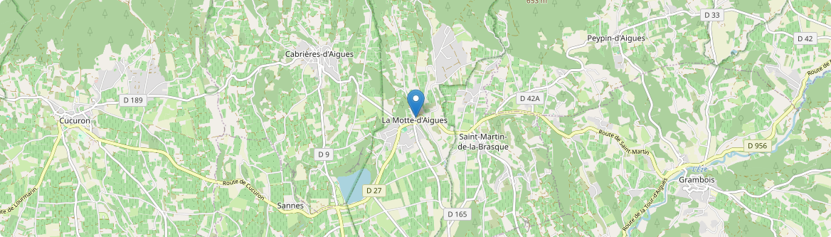 Motte-d'Aigues - Carte