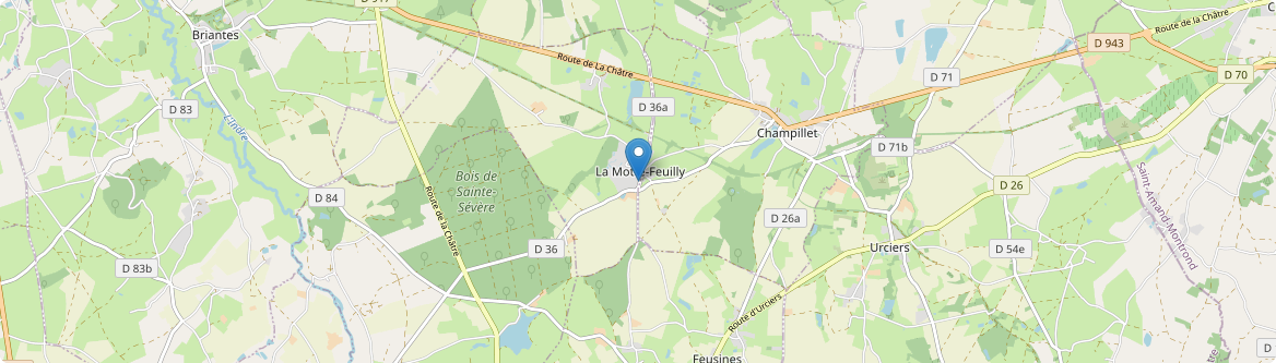 Motte-Feuilly - Carte