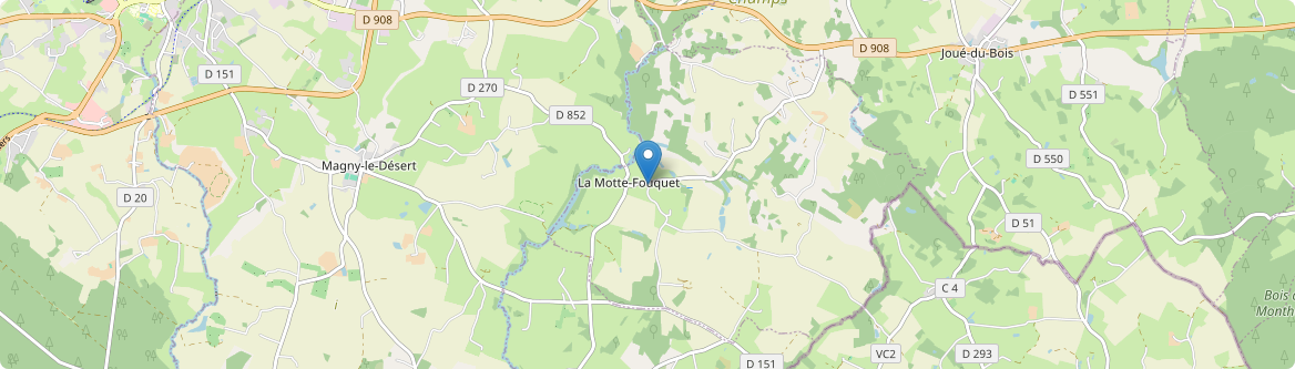 Motte-Fouquet - Carte