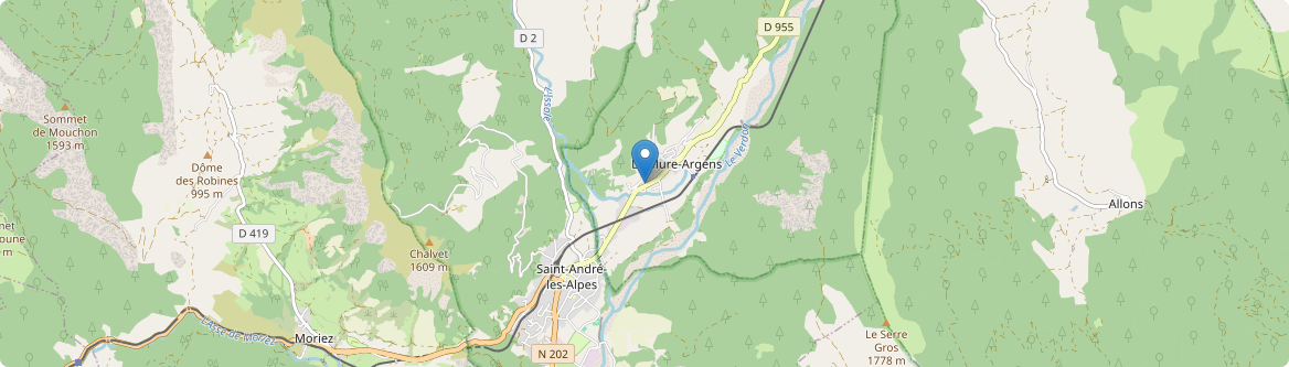 Mure-Argens - Carte