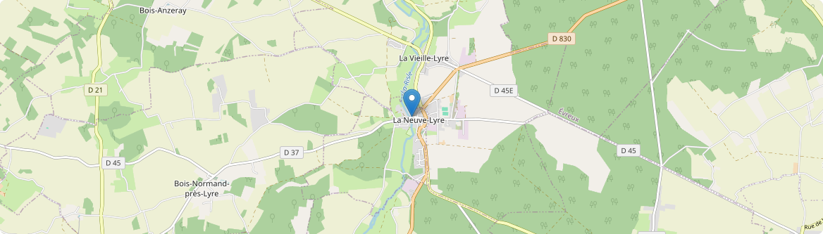 Neuve-Lyre - Carte