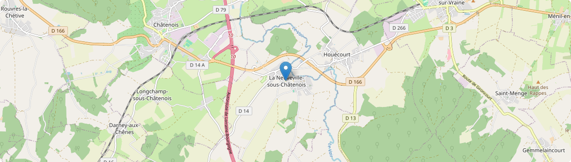 Neuveville-sous-Châtenois - Carte