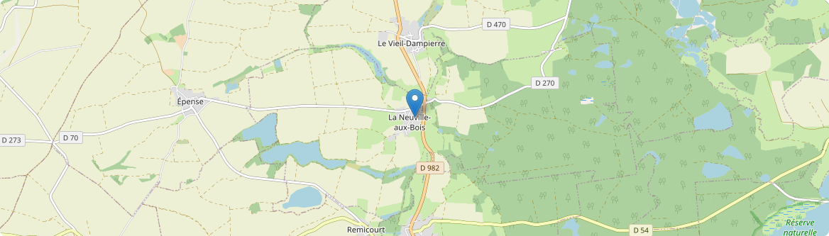 Neuville-aux-Bois - Carte