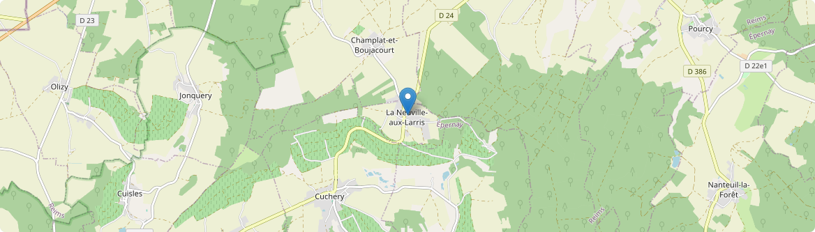 Neuville-aux-Larris - Carte