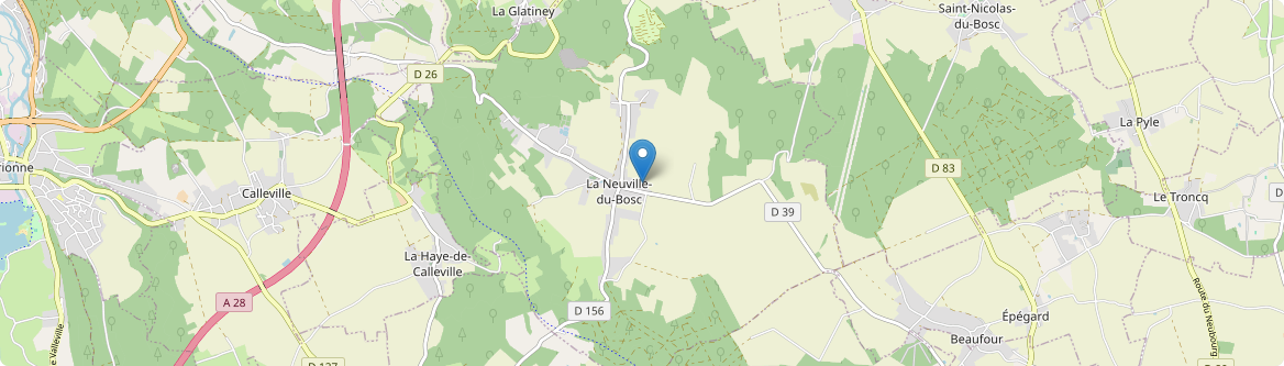 Neuville-du-Bosc - Carte