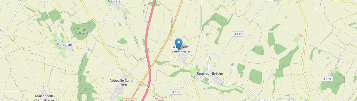 Neuville-Saint-Pierre - Carte
