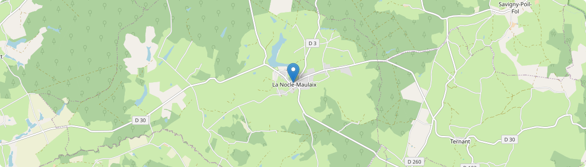 Nocle-Maulaix - Carte