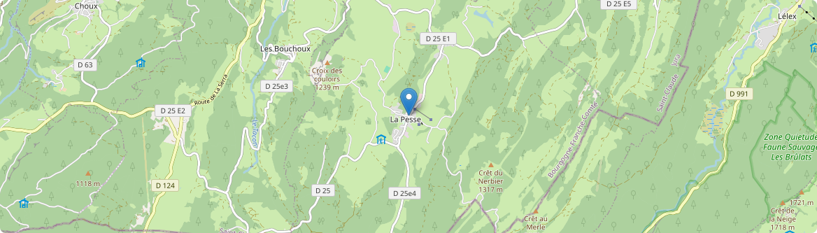 Pesse - Carte