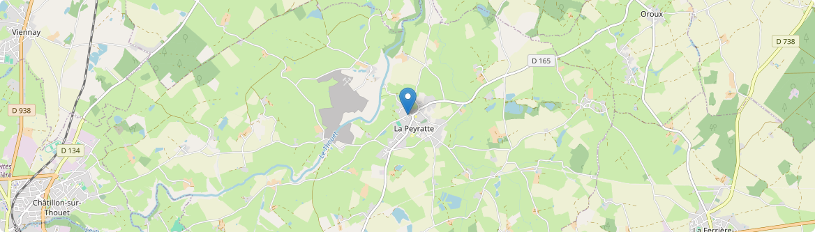 Peyratte - Carte