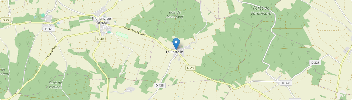 Postolle - Carte