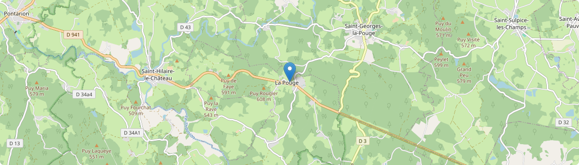 Pouge - Carte