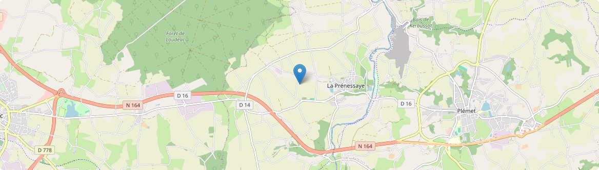 Prénessaye - Carte