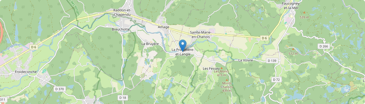 Proiselière-et-Langle - Carte