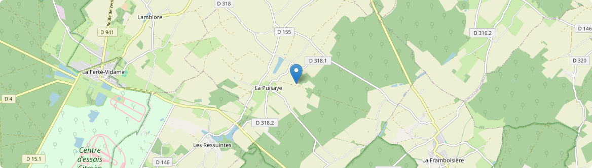 Puisaye - Carte