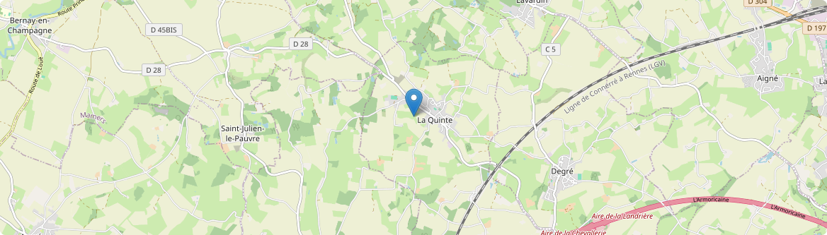Quinte - Carte