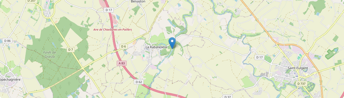 Rabatelière - Carte