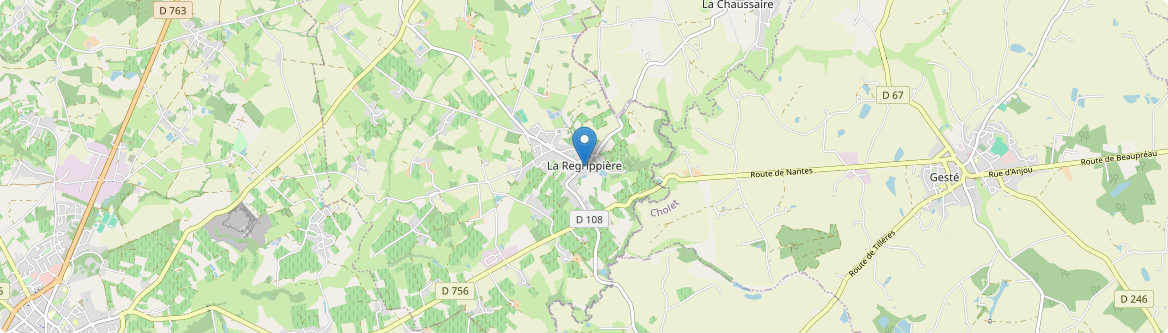 Regrippière - Carte